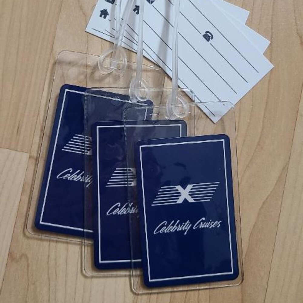 Celebrity Cruises Luggage Tags (3)